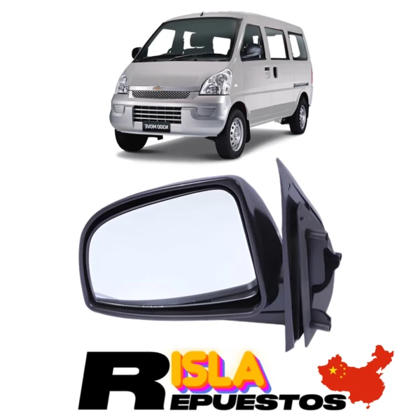 Espejo izquierdo para chevrolet n300 2010 2020 1.2
